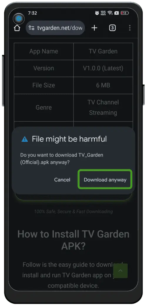 Descargar la Aplicación TV Garden